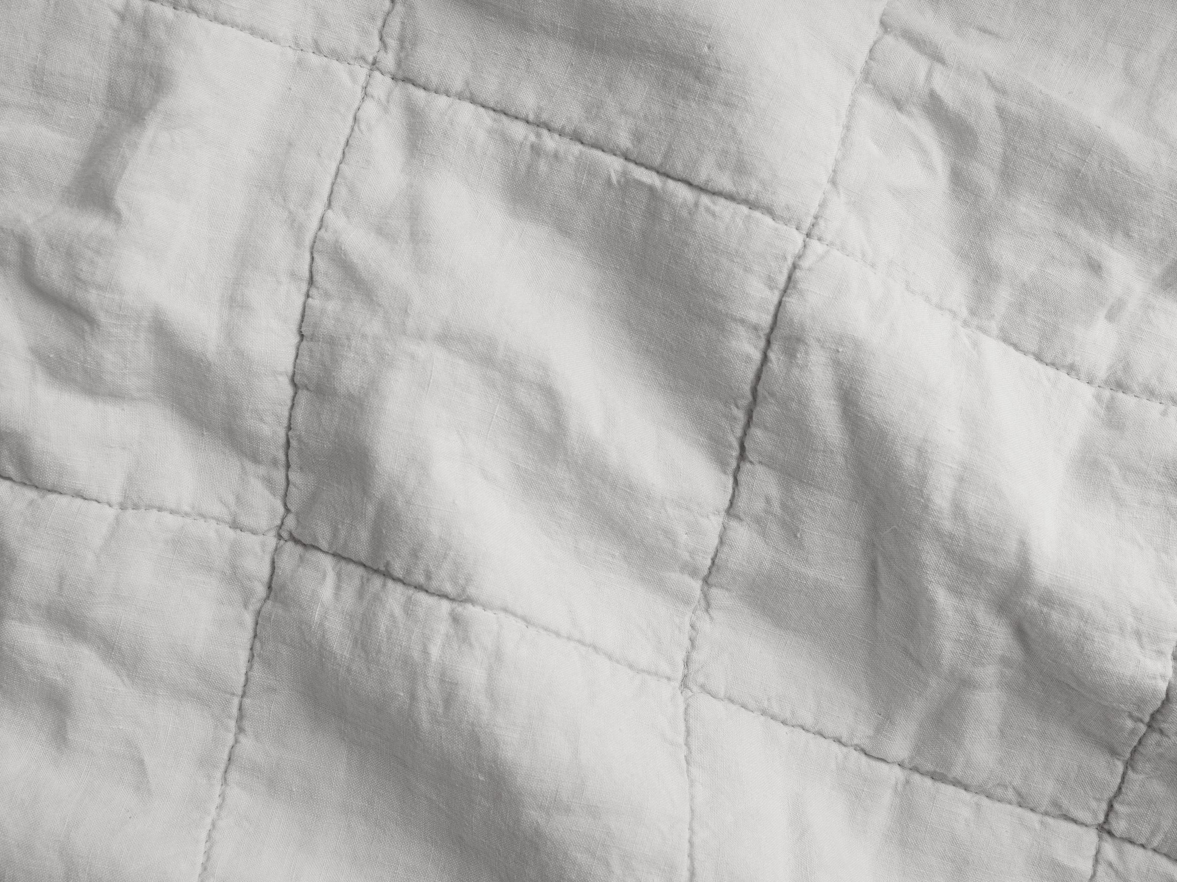 Linen Box Quilt (Fog)