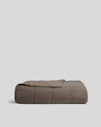 Linen Box Quilt (Warm Grey)