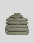 Linen Bundle - Moss K/CK