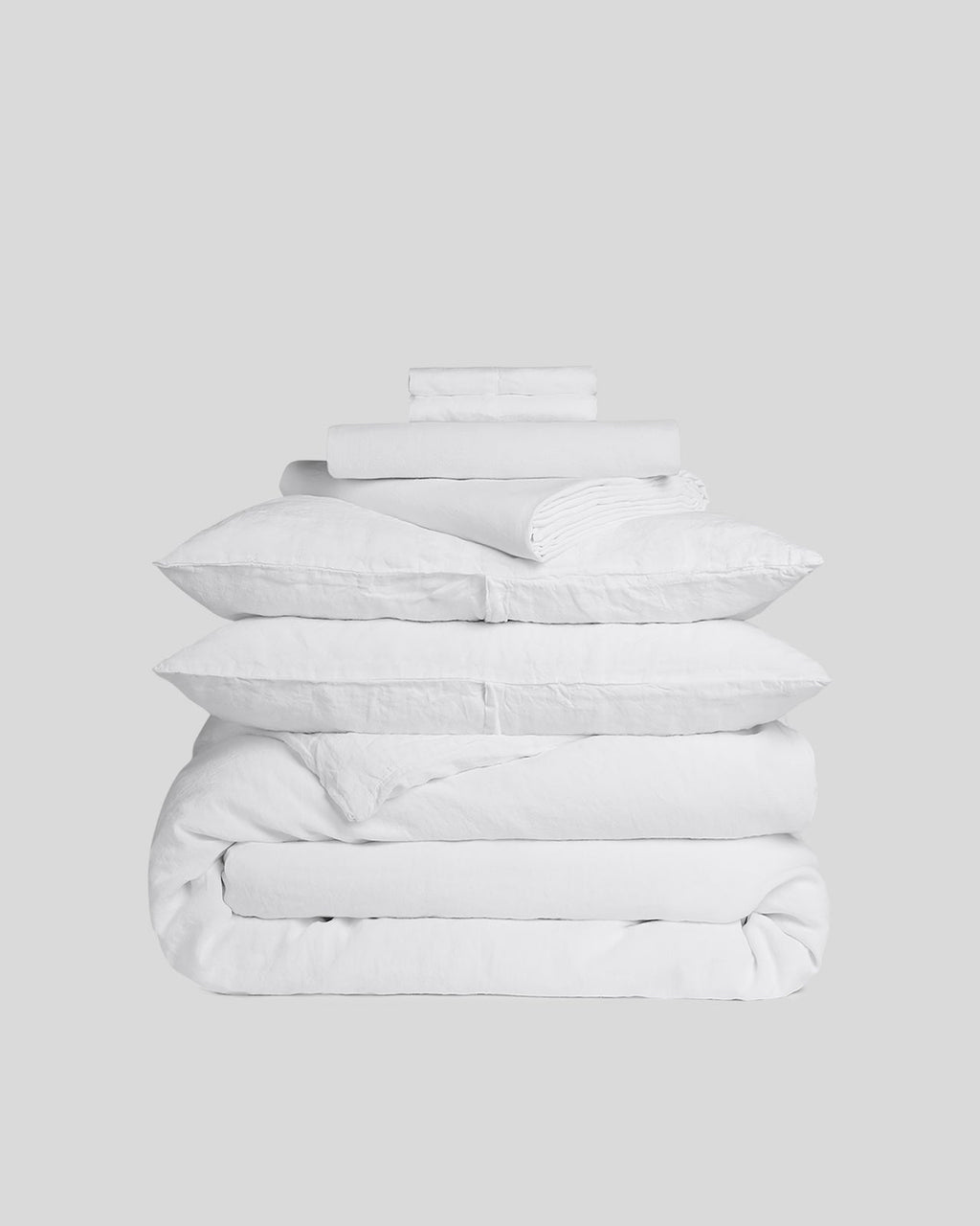 Linen Bundle - White K/CK