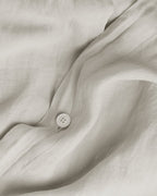 Linen Duvet Cover (Bone)
