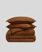Linen Duvet Cover Set - Tobacco K/CK