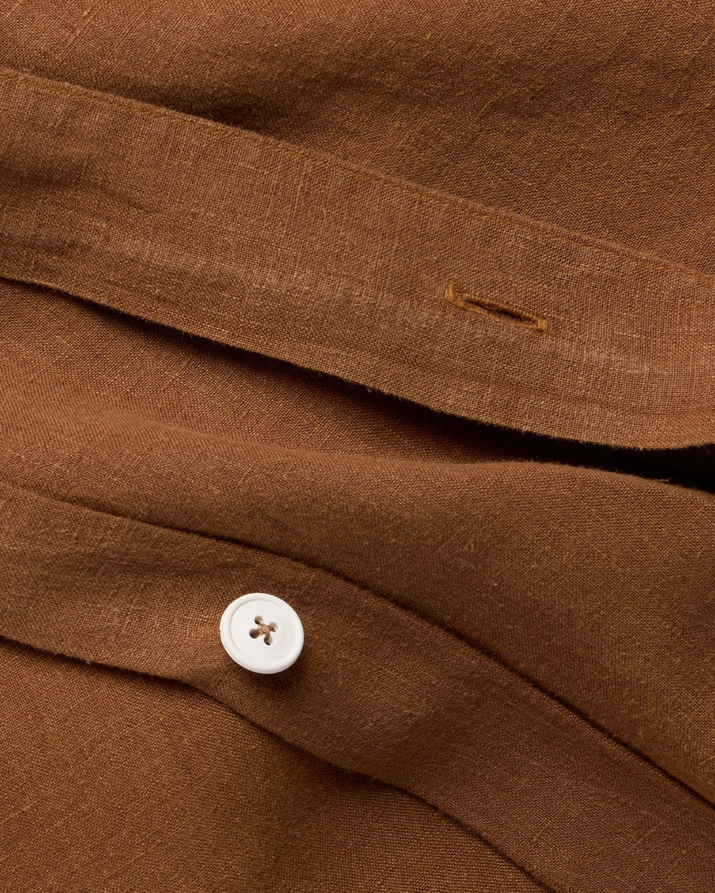 Linen Duvet Cover Set - Tobacco K/CK