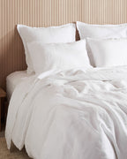 Linen Duvet Cover (White)