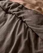 Linen Duvet Cover Set - Warm Grey K/CK