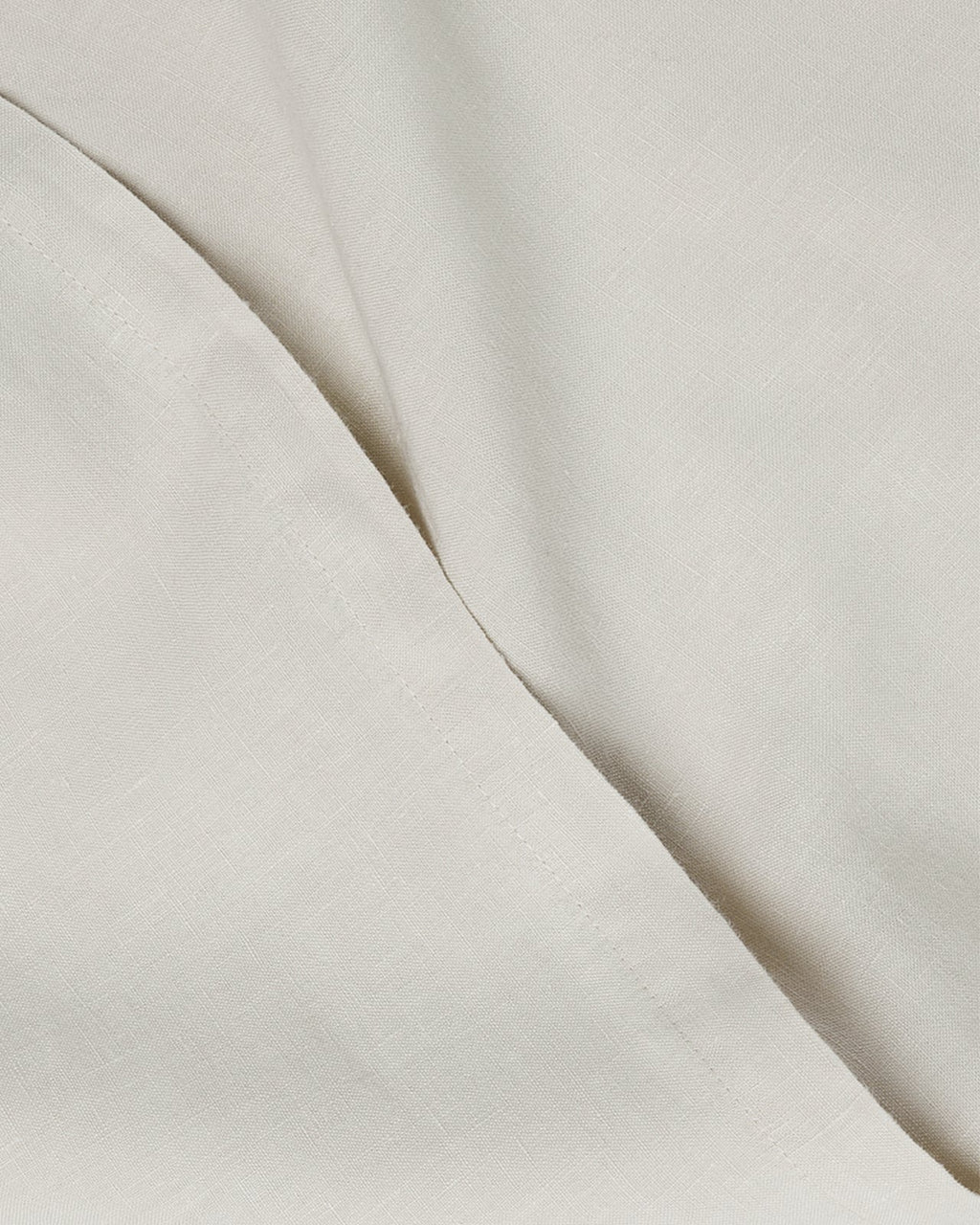 Linen Euro Sham (Bone)