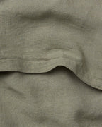 Linen Euro Sham (Moss)