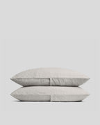 Linen Pillowcase Set (Dove)