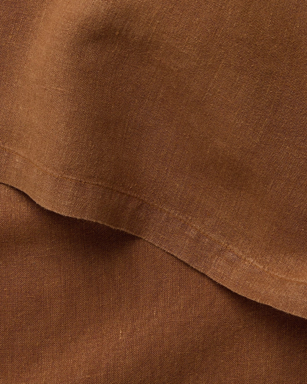 Linen Sham Set (Tobacco)