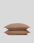 Linen Sham Set (Adobe)