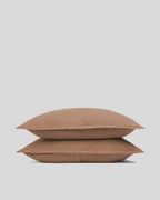 Linen Sham Set (Adobe)