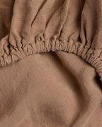 Linen Fitted Sheet (Adobe)