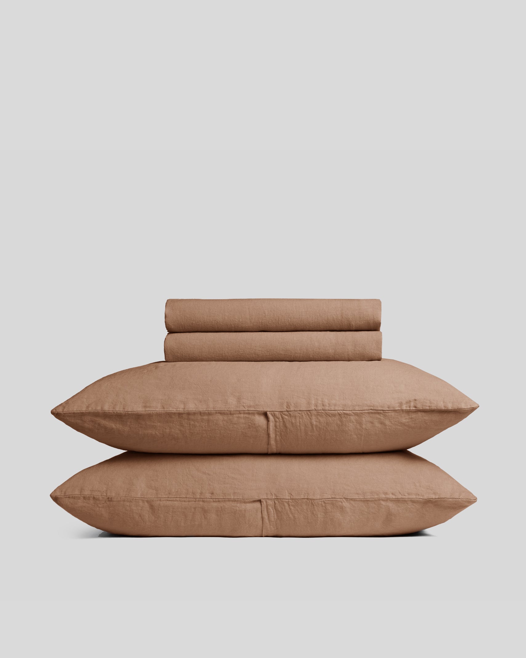 Linen Sheet Set - Adobe K/CK