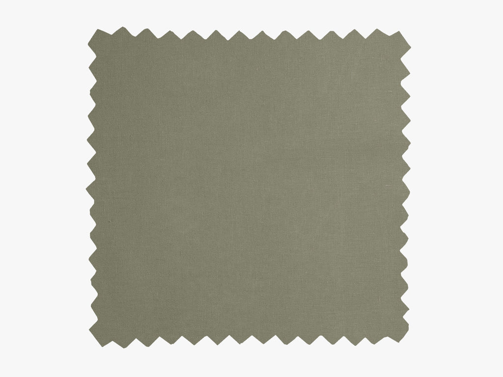 Linen Fabric Swatch (Moss)