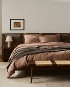 Linen Duvet Cover Set - Adobe F/Q