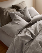 Linen Pillowcase Set (Pebble)