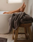 2+2 Organic Plush Bath Bundle - Warm Grey