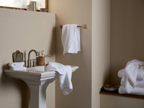 4+4 Organic Plush Bath Bundle - White
