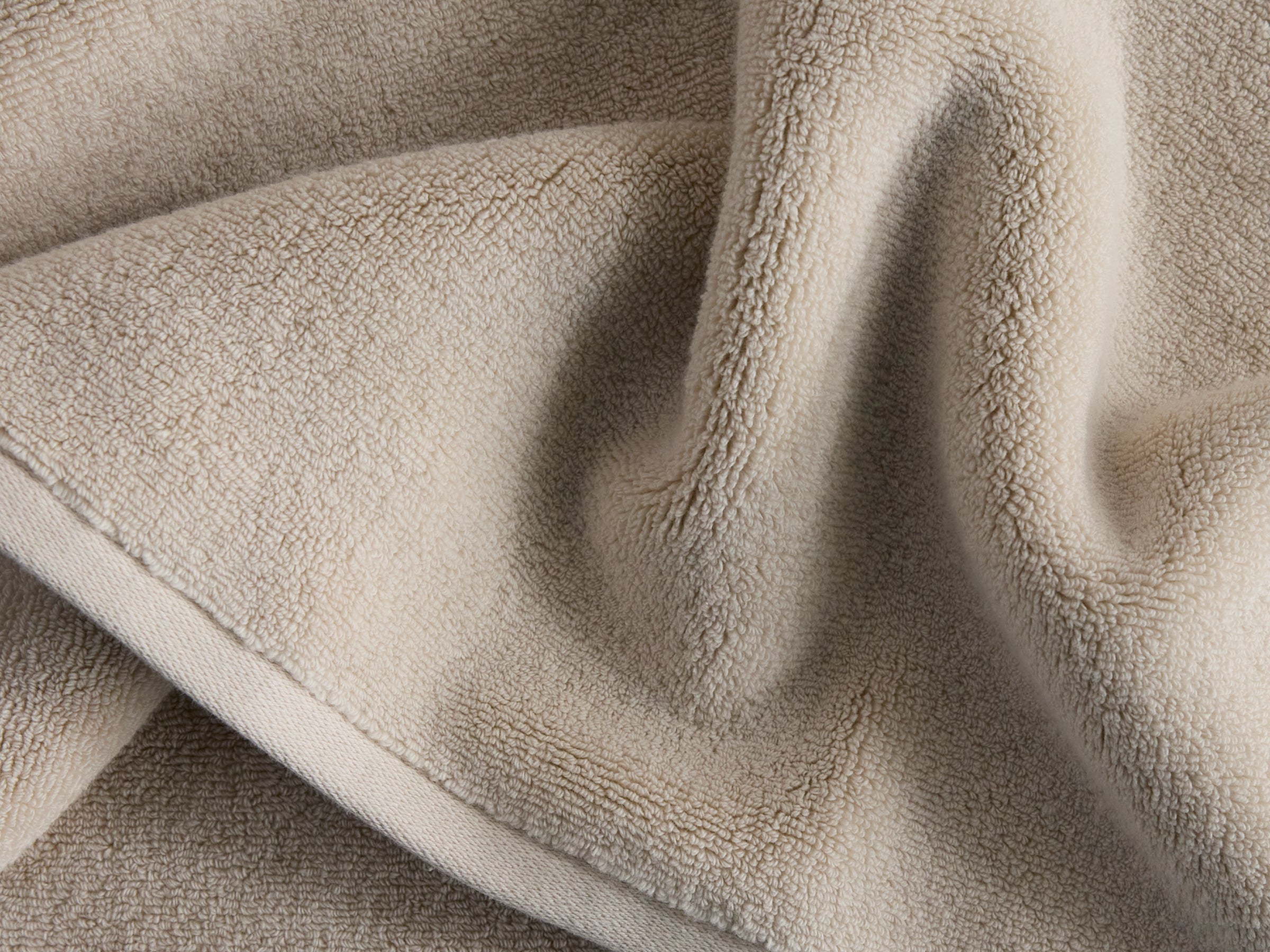 4+4 Organic Plush Bath Bundle - Bone