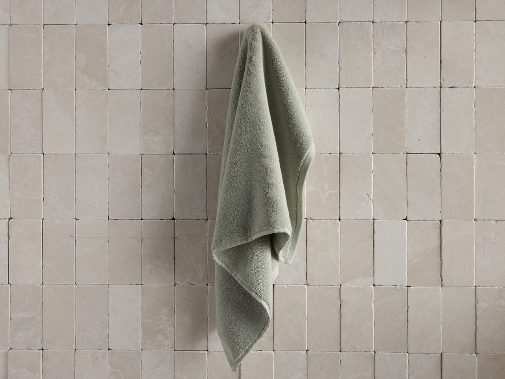4+4 Organic Plush Bath Bundle - Sage