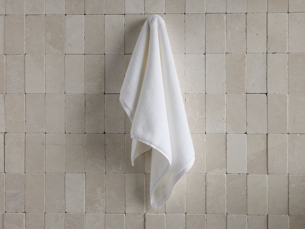 6+6 Organic Plush Bath Bundle - White