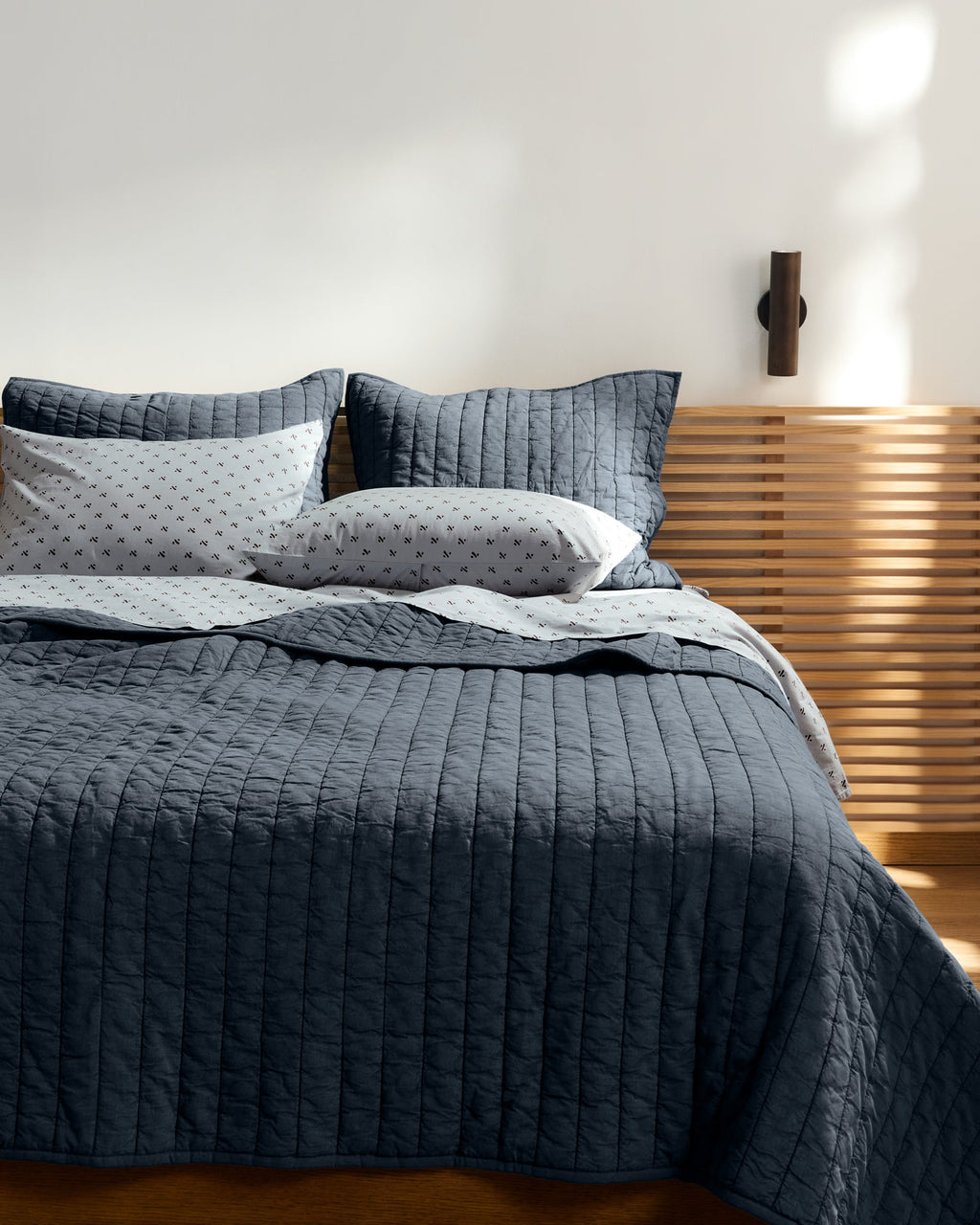 Garment Dyed Channel Sham Set (Dusk)