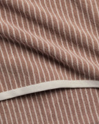 2+2 Pinstripe Bath Bundle -Adobe and Alabaster