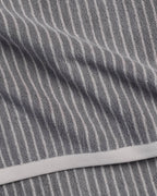 2+2 Pinstripe Bath Bundle - Pebble and Dove
