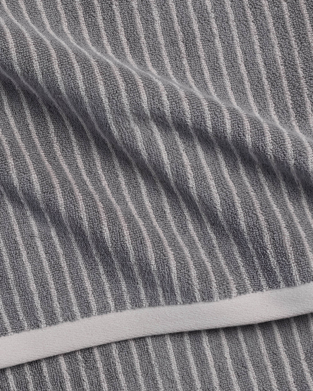 4+4 Pinstripe Bath Bundle - Pebble and Dove