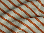 2+2 Organic Resort Stripe Bath Bundle -  Sage with Russet