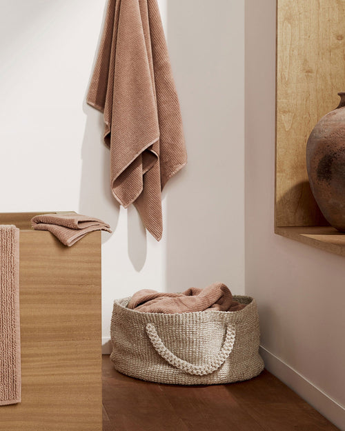 4+4 Soft Rib Bath Bundle - Adobe