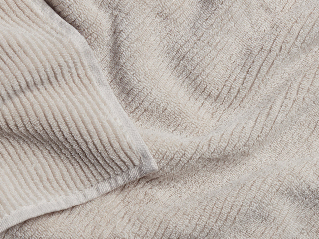 4+4 Soft Rib Bath Bundle - Bone