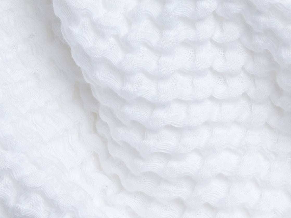 4+4 Waffle Bath Bundle - White